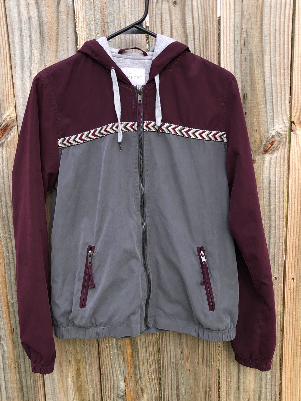 Women’s Empyre Zip Up Windbreaker Rain Jacket with hood